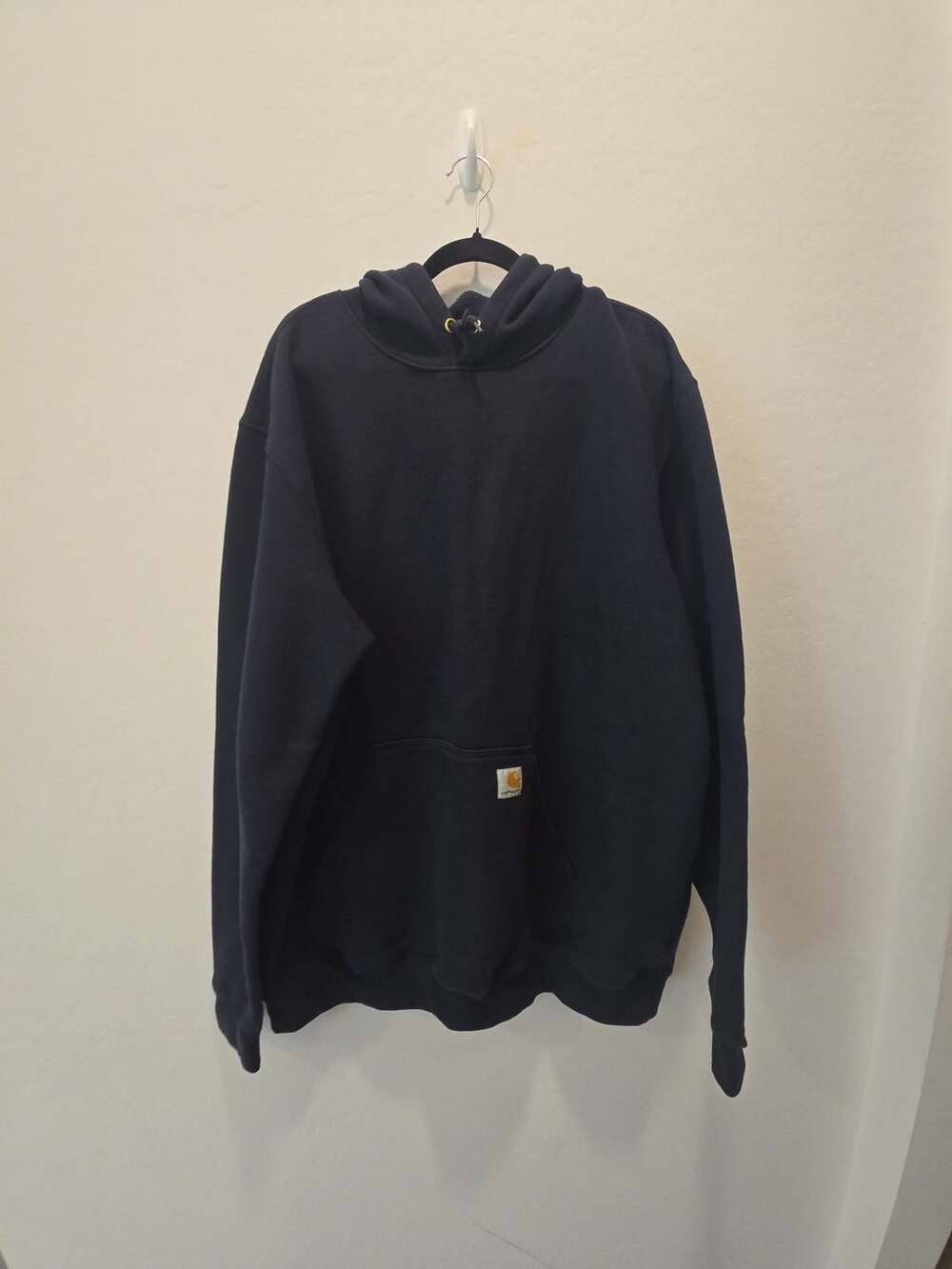 Carhartt Original Fit Hooded Sweatshirt 2XL Tall Navy Blue